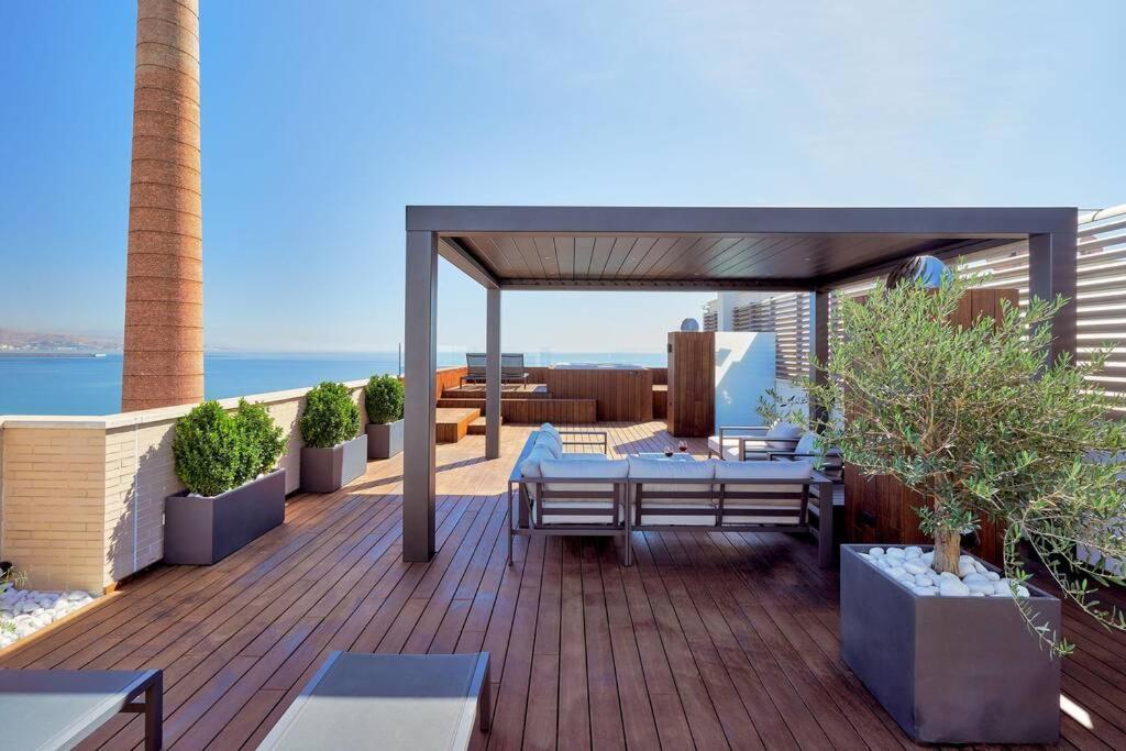 Apartamento D&R Penthouse On The Beach Málaga Exterior foto