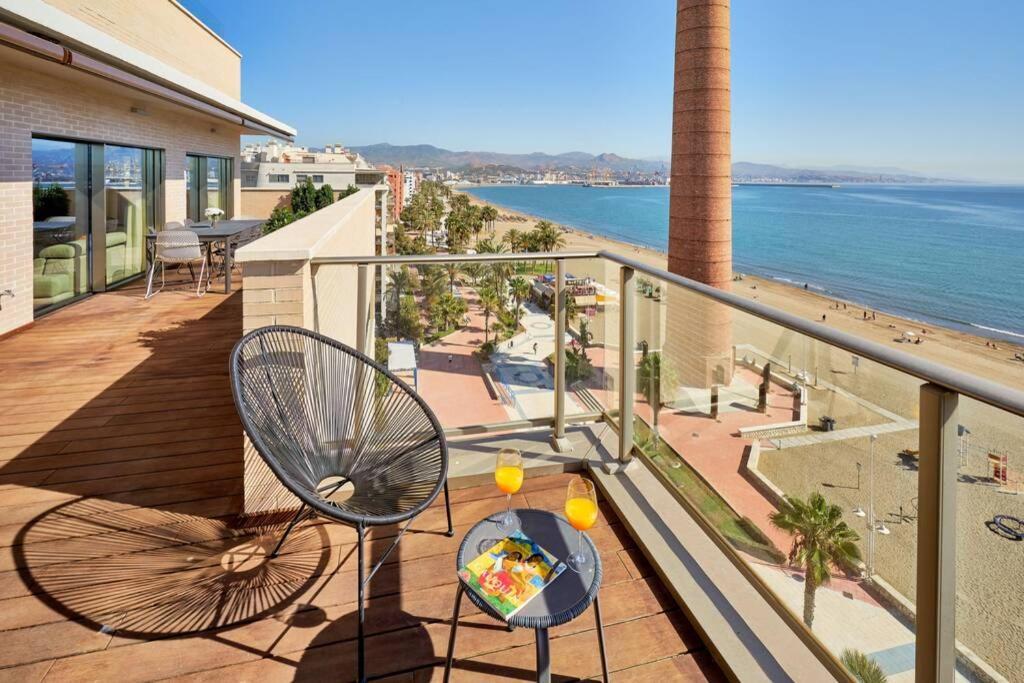 Apartamento D&R Penthouse On The Beach Málaga Exterior foto